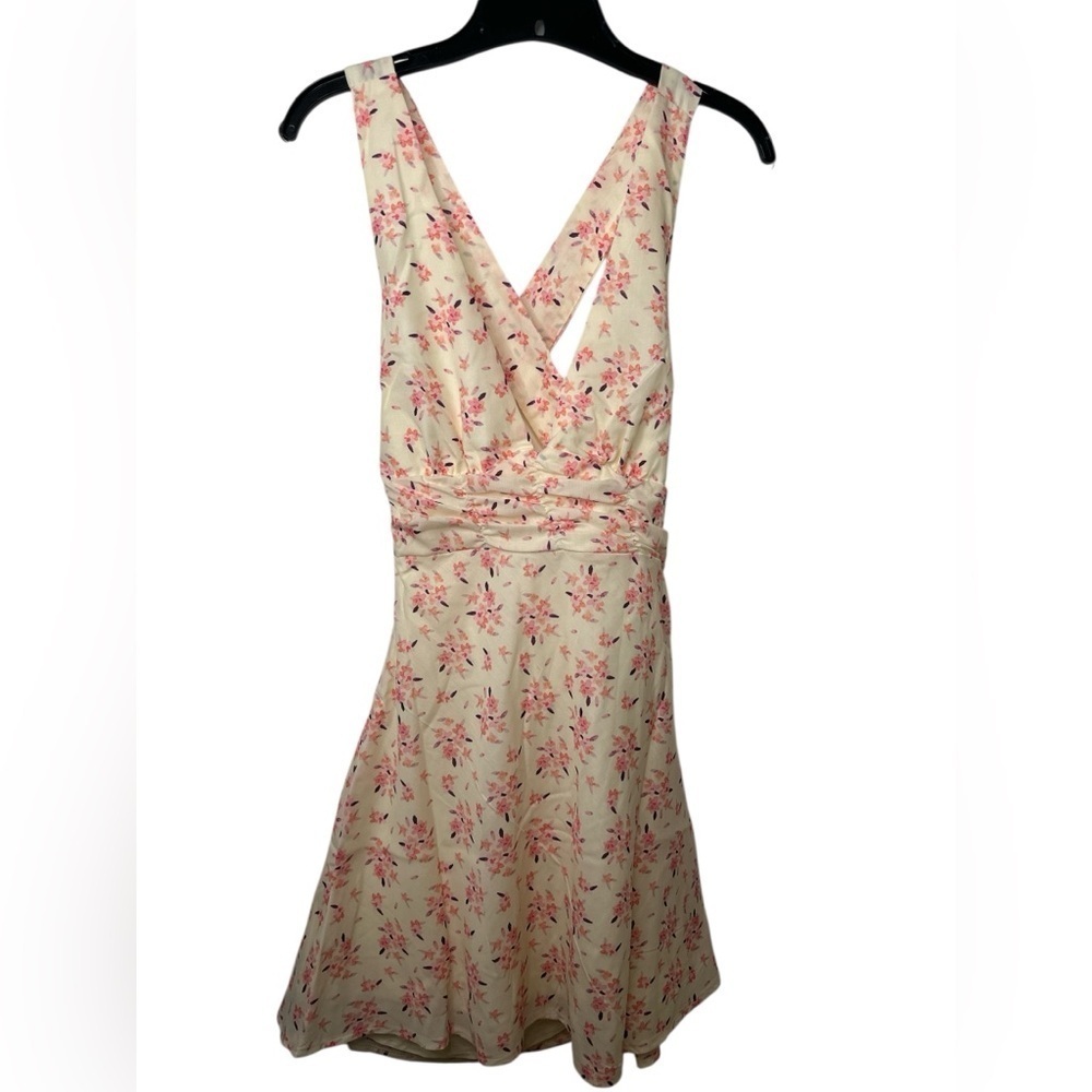 Princess Polly Connelly Mini Dress Pink Floral size 6 NWT